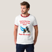 Tシャツ:自由の国 Tシャツ (正面フル)
