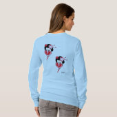Tシャツ:芸者ガール Tシャツ (裏面フル)