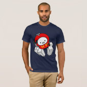 Tシャツ-行って下さい! Darumaのロボット!! Tシャツ (正面フル)