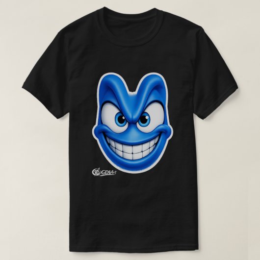 Tシャツ - 見えないよ。 (デザイン正面)
