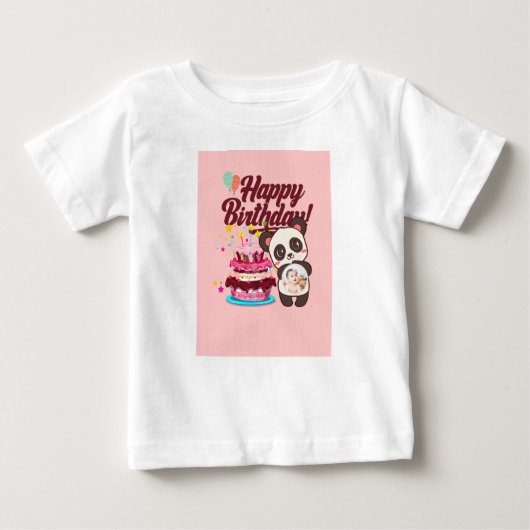 Tシャツ/誕生日 ベビーTシャツ (正面)