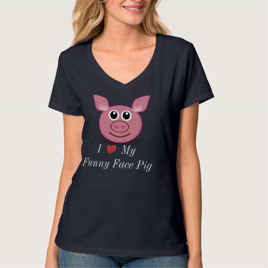 Tシャツ(豚) Tシャツ (正面)