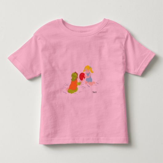 Tシャツ：遊がビーチ トドラーTシャツ (正面)