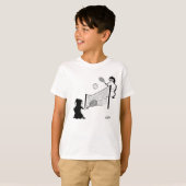 Tシャツ : 遊びに夢中なペンギンたち (正面フル)