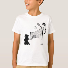 Tシャツ : 遊びに夢中なペンギンたち
