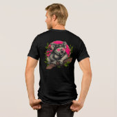Tシャツ 邪悪なコアラ D77 ダーク キュート ゴシック アニマル (裏面全面)