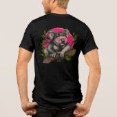 Tシャツ 邪悪なコアラ D77 ダーク キュート ゴシック アニマル (裏面)