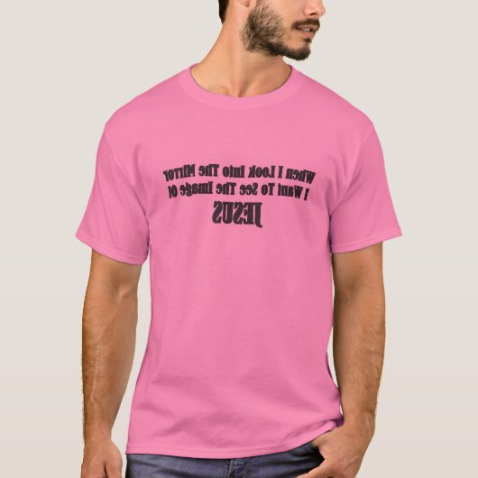 Tシャツ(鏡反射) Tシャツ (正面)