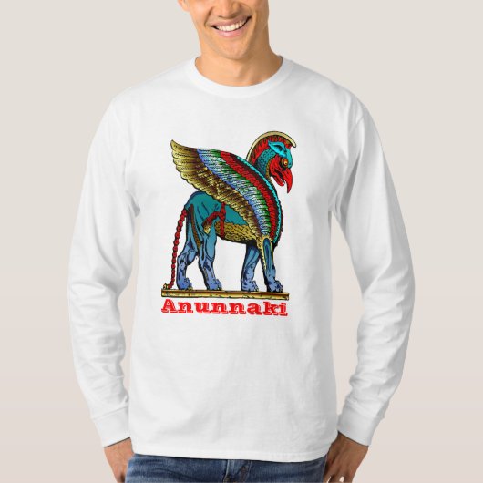 Tシャツ |長袖 | Anunnaki (正面)