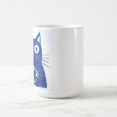 Tシャツ（青） コーヒーマグカップ (中央)