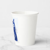 Tシャツ（青） 紙コップ (左)