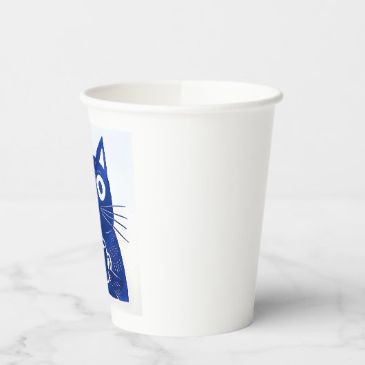 Tシャツ（青） 紙コップ (左)