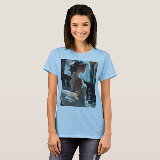 Tシャツ（青） Tシャツ (正面フル)