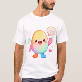 Tシャツ 面白い卵の日常