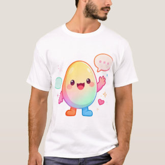 Tシャツ 面白い卵の日常