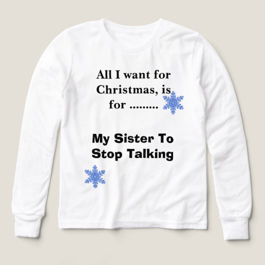 Tシャツ 面白い子供用長袖Tシャツ (デザイン正面)