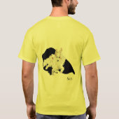 Tシャツ: 飛んでいる Tシャツ (裏面)