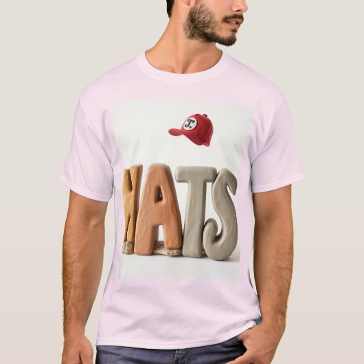 Tシャツ – :魅力的クレイワールドクールTシャツデザイン (正面)