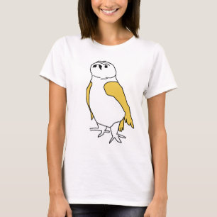 Tシャツ – 黄色い翼のフクロウ