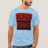 Tシャツ： 100%ドラマー Tシャツ (正面)