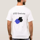 Tシャツ/ 2022年卒業： 2022年卒業者 Tシャツ (裏面)