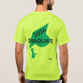 Tシャツ:2026年卒業 Tシャツ (裏面)
