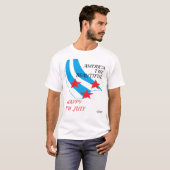 Tシャツ:7月4日を祝おう! Tシャツ (正面フル)