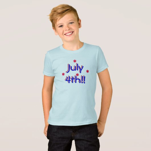 tシャツ – 7月4日(子) (正面フル)