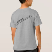 Tシャツ ageage (裏面)