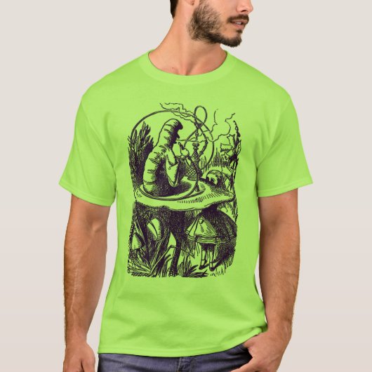 Tシャツ： Alice in Wonderland - Caterpillar Tシャツ (正面)