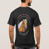 Tシャツ、Almostaの農場の大騒ぎの道の乗車、秋2011年 Tシャツ (裏面)