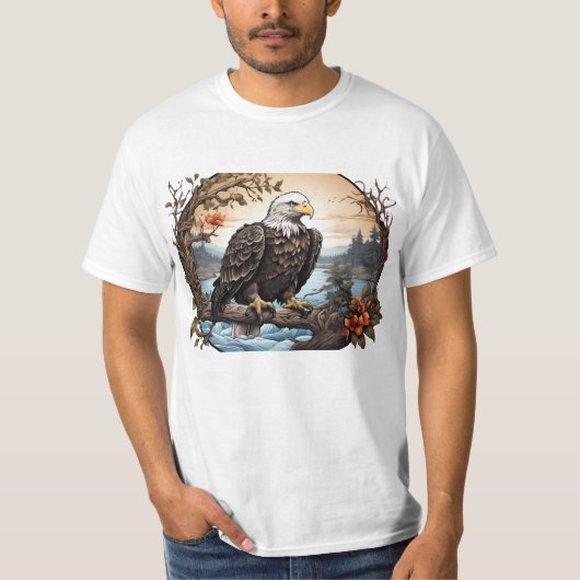 Tシャツ – American Bald Agle (正面)
