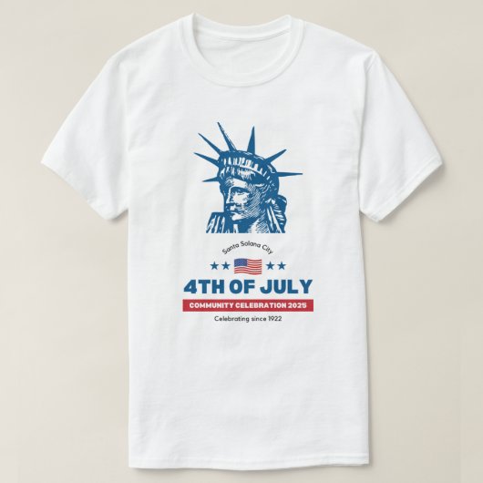 Tシャツ – American Independence Day 2025 (デザイン正面)