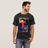 Tシャツ: Aristide Bruant by Toulouse-Laurec Tシャツ (正面フル)