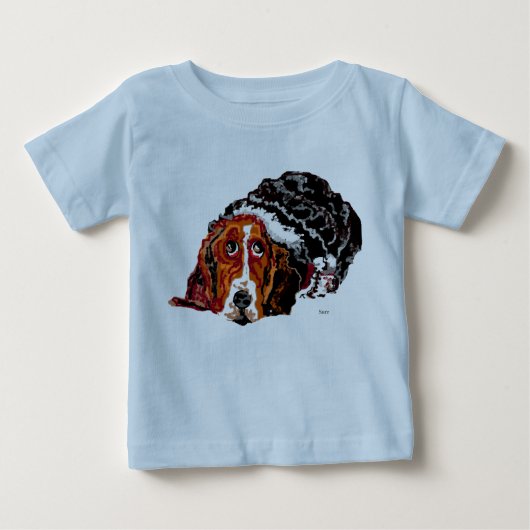 Tシャツ: Babys Hound Dog ベビーTシャツ (正面)