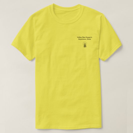 Tシャツ – Bee Keeper Association (デザイン正面)