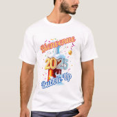 Tシャツ「Bienvenue Bubble Up 2025」 Tシャツ (正面)