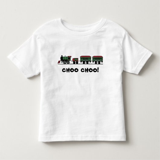 Tシャツ「Choo Choo」のトレーニング トドラーTシャツ (正面)