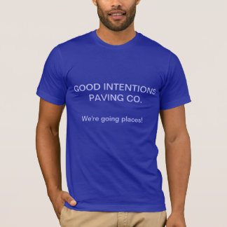 Tシャツ: "Co. "を舗装するよい意思 Tシャツ