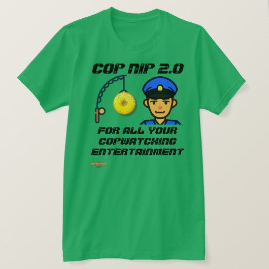 tシャツ「COP NIP 2.0」 Tシャツ (デザイン正面)