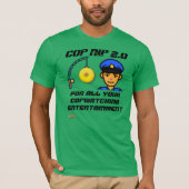 tシャツ「COP NIP 2.0」 Tシャツ (正面)
