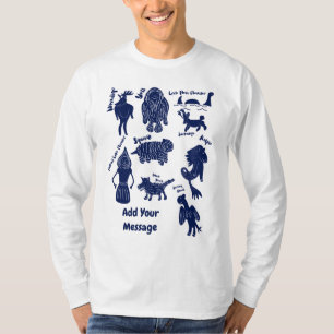 Tシャツ『Cute Cartoon Cryptids Guideカスタム』 Tシャツ
