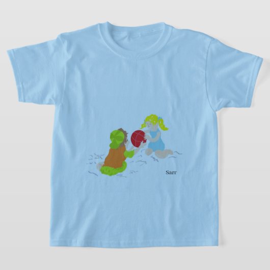 Tシャツ: Day at Theビーチ Tシャツ (レイダウン)