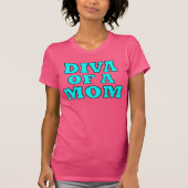 Tシャツ「DIVA OF A Mom」 Tシャツ (正面)