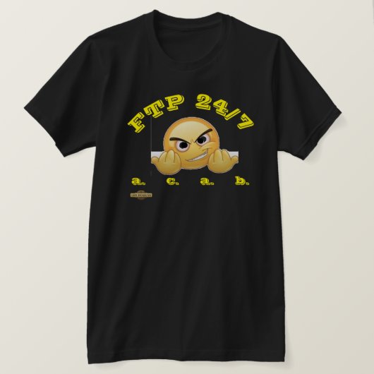 tシャツ「FTP 24/7」  Tシャツ (デザイン正面)
