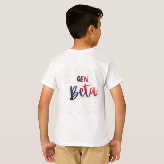 Tシャツ Gen Beta (裏面フル)