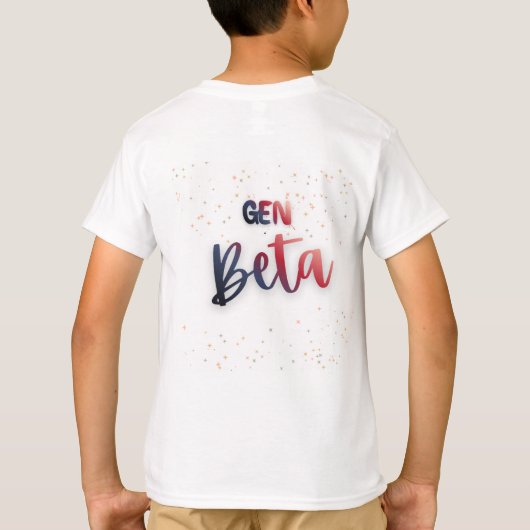 Tシャツ Gen Beta (裏面)