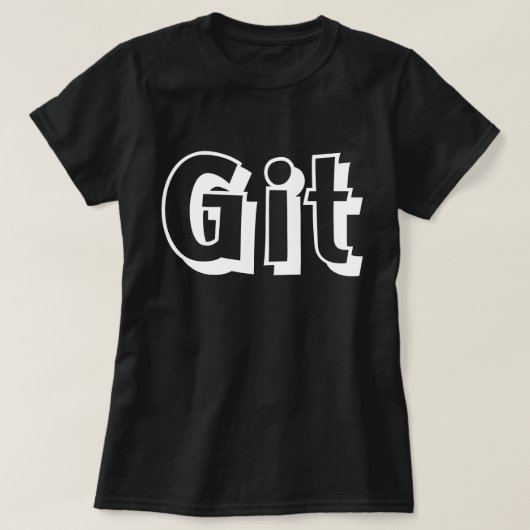 Tシャツ(Git) Tシャツ (デザイン正面)