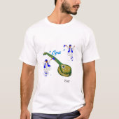 Tシャツ： Grecian Evzon's with Bouzouki Tシャツ (正面)