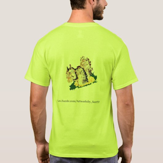 Tシャツ: His & Her's Squirrel's Just nut about Tシャツ (裏面)